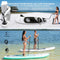 SereneLife Opblaasbaar Stand-Up Paddleboard - Antislip SUP Paddle Board met Peddel, Pomp, Leash en Accessoires - Leuk Opblaasbaar Paddleboard voor Volwassenen en Jeugd