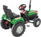 AMIGO Pilsan Super Hd8200 - Traptractor Met Claxon - Groen