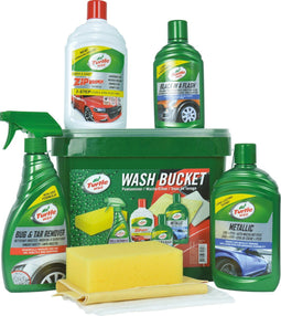 Turtle Wax ET04 - Car care set - Poetsemmer met shampoo wax en kunststofreiniger