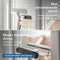 Techweise Raamwisser - 4-in-1 met Telescoopsteel en Spray-functie - 130cm - Wit