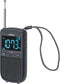 Camry CR 1905 - Draagbare mini radio - FM/AM - LCD-scherm - USB-C - Alarmfunctie