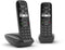 Gigaset AS690A - Duo DECT - Antwoordapparaat - Zwart (2 stuks)