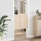 vidaXL - Draaideuren - louvredesign - 1-paar - 80x80 - cm - massief - grenenhout
