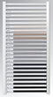 Plieger Vela - Designradiator - 70 cm x 56 cm - 359 Watt - Wit