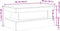 vidaXL - Salontafel - met - LED-verlichting - 90x50x40 - cm - oud - houtkleurig