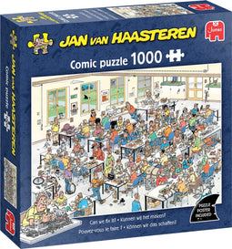 Jan van Haasteren - Kunnen wij het maken? - 1000 stukjes legpuzzel - Meerkleurig