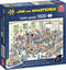 Jan van Haasteren - Kunnen wij het maken? - 1000 stukjes legpuzzel - Meerkleurig