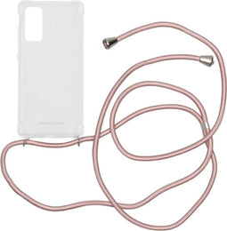 iMoshion Hoesje Geschikt voor Samsung Galaxy S20 FE Hoesje Met Koord - iMoshion Backcover met koord - Transparant