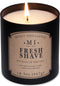 Colonial Candle – Manly Indulgence Classic - Fresh Shave - 467 gram - Vaderdag cadeau