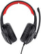 Trust GXT 785 Ravius - 2-in-1 Gamingset - Over-ear Headset & Verlichte Gamingmuis - Rood Zwart