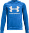 Under Armour RIVAL FLEECE HOODIE-Blauw Circuit/Onyx Wit