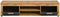 Furnilux Jam - Lowboard - 40x160x37cm - Grijs Eiken
