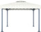 vidaXL - Prieel - 3x3 - m - aluminium - en - staal - taupe