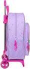 Safta Unicorn Academy - Schoolrugzak met Wielen - Ergonomische padding - Lila 33 x 42 x 14 cm