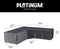 Platinum AeroCover - Loungebankhoes L-vorm Trapezium - 270x270x100xH70cm - Ademend - Waterproof - Hoge kleurechtheid