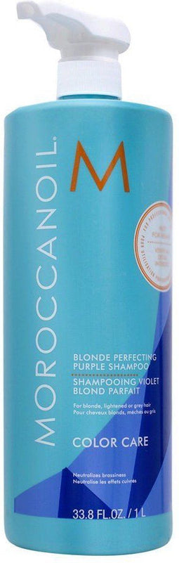 Moroccanoil Blonde Perfecting Purple Shampoo - 1000 ml