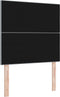 vidaXL - Hoofdbord - met - Knopen - Lichtgrijs - 90 - cm - Stof