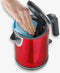 Severin WK 3427 - Waterkoker - 2400 watt - Hoogwaardig roestvrij staal - Rood