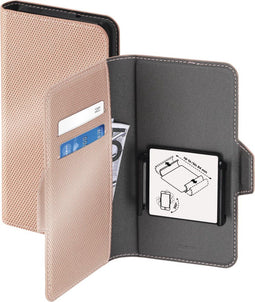 Hama Booklet "Smart Move - Metallic", mt. XL, app. tot 7,1 x 14,4 cm, roségoud