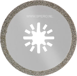 63mm diamant rond multitool zaagblad - 2 stuks