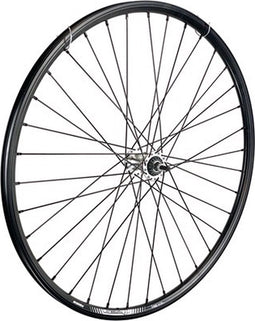 Voorwiel 28 inch 622 zwart zwarte spaak rollerbrake