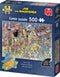 Jan van Haasteren - Trick or treat - 500 stukjes puzzel - Legpuzzel voor volwassenen (12+)