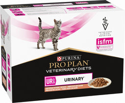 Pro Plan Veterinary Diets Feline Ur Urinary 10x85 g - Kattenvoer - Zalm
