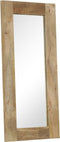 vidaXL - Spiegel - 50x110 - cm - massief - mangohout