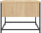 vidaXL - Salontafel - 100x51x40 - cm - bewerkt - hout - sonoma - eikenkleurig
