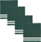 DDDDD - Vaatdoek - 100% katoen - 30x30 cm - Groen - Set van 4 stuks (4 stuks)