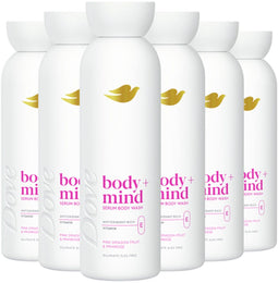Dove Body+Mind - Serum douchegel - Pink Dragon Fruit & Primrose - 6 x 350 ml (6 stuks)