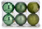 Set kerstballen 15 x 16 x 15 cm Groen (4 Stuks)