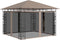vidaXL - Prieel - met - klamboe - 6x3x2,73 - m - antraciet