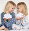 A Little Lovely Company Wolk - Lampje kinderkamer - LED - Wit