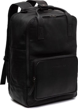 Leren Rugzak Zwart Belford