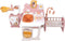 Smoby Baby nurse - Poppenmeubel - babyhuis met keuken badkamer slaapkamer - voor pop tot 42cm