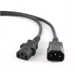 Gembird PC-189-VDE-3M - Kabel - Geaarde plug (C14) - 300 cm - Zwart