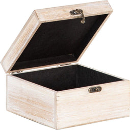 Decoratieve Doos Lakens Rotan 20 x 20 x 12 cm DMF (2 Stuks)