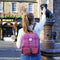 Rugzak Naver Roze - 33x29x14 - Harris Tweed - Glen Appin of Scotland