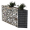 vidaXL - Gabion - mand - 120x30x100 - cm - gegalvaniseerd - staal