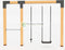 Outdoor Island - Premium schommel Anna 300 cm 90 cm Antraciet duike...