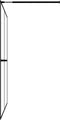 vidaXL - Inloopdouchewand - 80x195 - cm - mat - gehard - glas