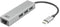 ACT AC7055 - 3-Poorts USB-C Hub - 3x USB-A en Gigabit Ethernet - Aluminium