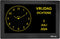 BBrain Basic - Analoge Dementieklok 10 inch - 21 herinneringen - Zwart