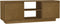 vidaXL - Tv-meubel - 110x30x40 - cm - massief - grenenhout - honingbruin