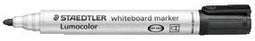 Staedtler - Whiteboardmarker 351 rond 2mm zwart | 10 stuks