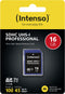 Intenso 16GB - SDHC Geheugenkaart - Class 10 UHS-I