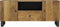 vidaXL - Tv-meubel - 105x33,5x46 - cm - massief - mangohout - en - bewerkt - hout