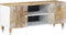 vidaXL - Tv-meubel - 105x33,5x46 - cm - massief - mangohout