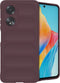 imoshion Hoesje - Geschikt voor Oppo A58 - EasyGrip Backcover - Aubergine